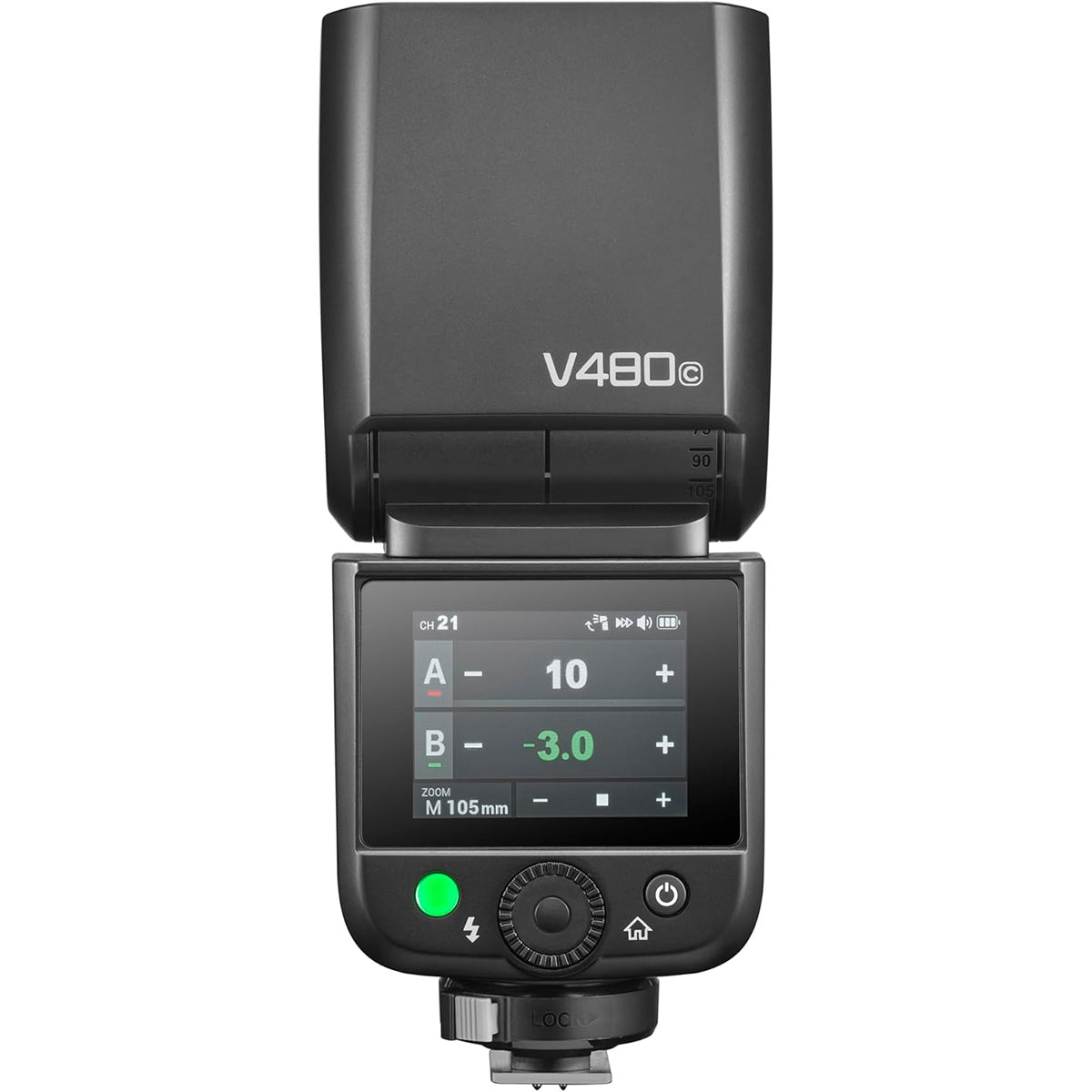 Godox V480C V480 for Canon キャノン対応 ストロボ フラッシュ GN50 TTL HSS リチウムバッテリー タッチスクリーン