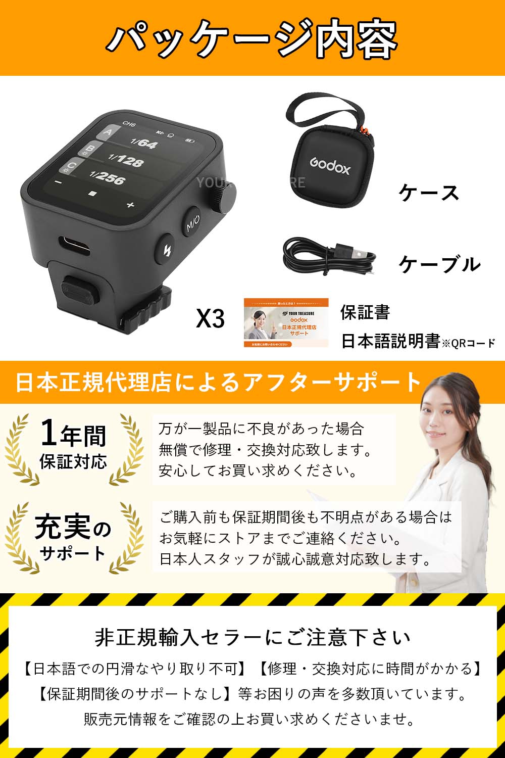 Godox X3-L Leica ライカ対応 ワイヤレス 送信機 トランスミッター
