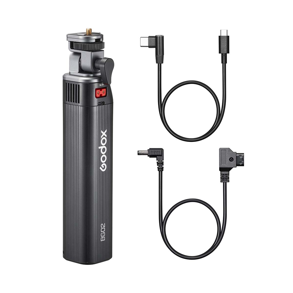Godox BG02 バッテリーグリップ 14.4V 6600mAh 95.04Wh 1/4インターフェース 160度