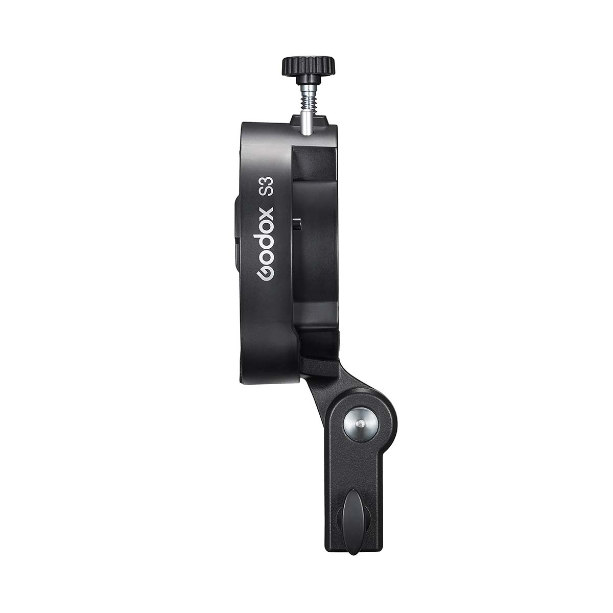 Godox S3ブラケット Bowens ボーエンズマウント 軽量 折り畳み 角度調整可能 AD100Pro AD300Pro V100 V860III対応