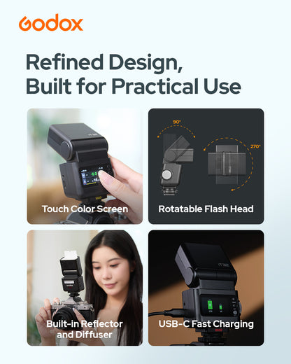 Godox iT32 Kit  iFlash カメラフラッシュ TTL HSS対応 2.4G【X5トリガー付】