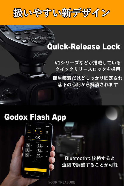 Godox XProII-S 送信機 XProII SONY ソニー対応 フラッシュトリガー