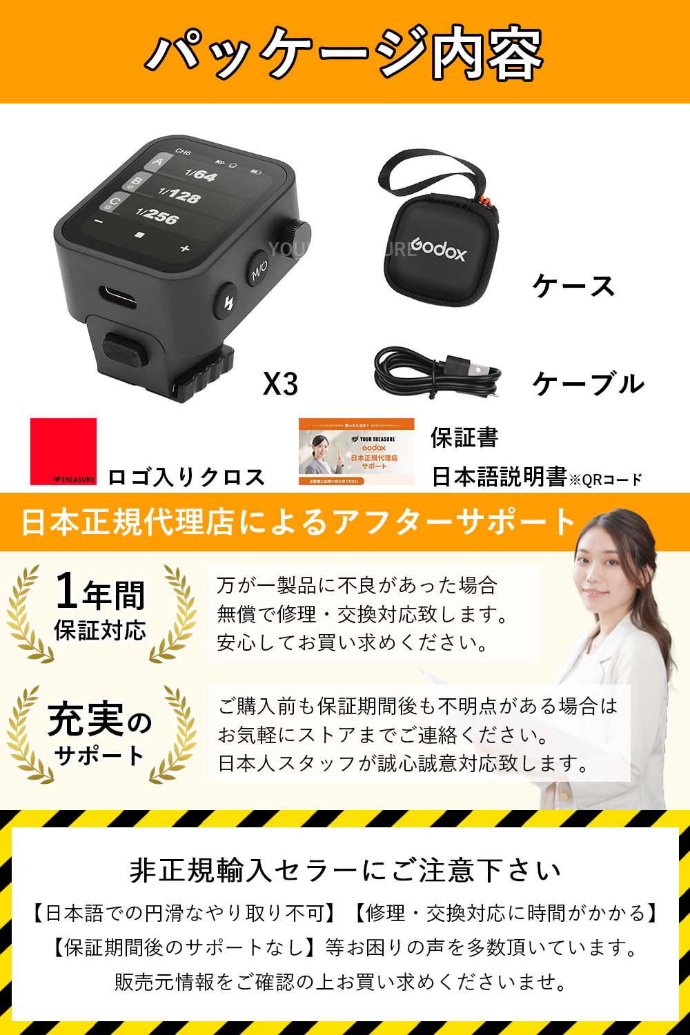 Godox X3-N Nikon ニコン対応 ワイヤレス 送信機  トランスミッター