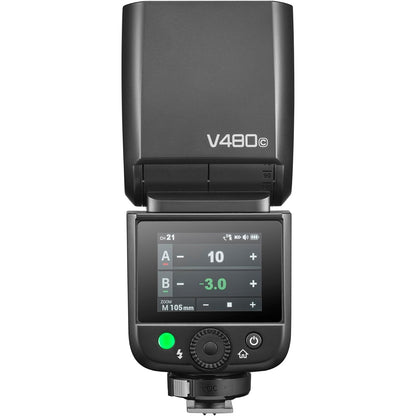 Godox V480C V480 for Canon キャノン対応 ストロボ フラッシュ GN50 TTL HSS リチウムバッテリー タッチスクリーン