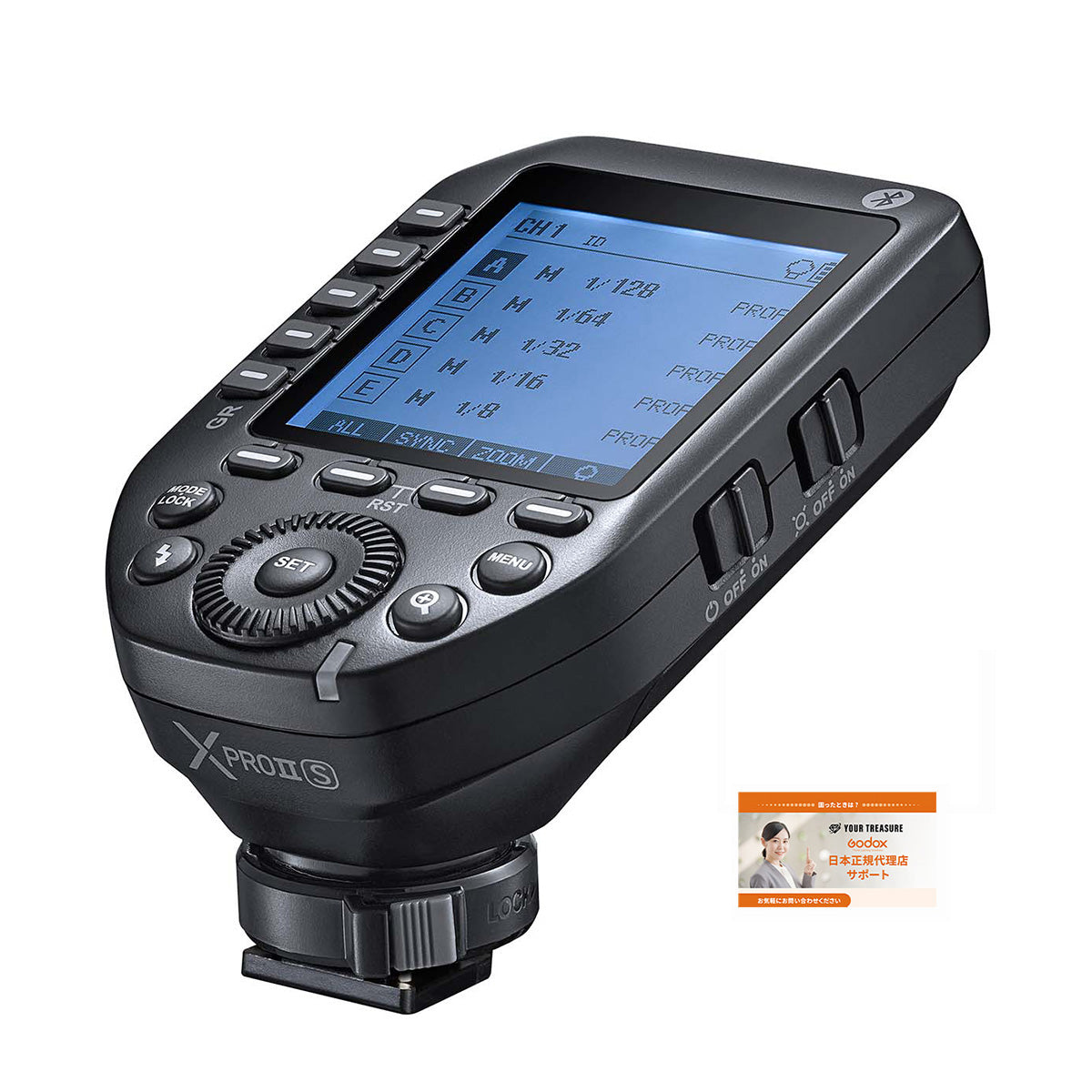 国内正規代理店] Godox XProII-S 送信機 XProII SONY ソニー対応 フラッシュトリガー クロス付[1年保証/日本語説明書] –  ユア・トレジャー