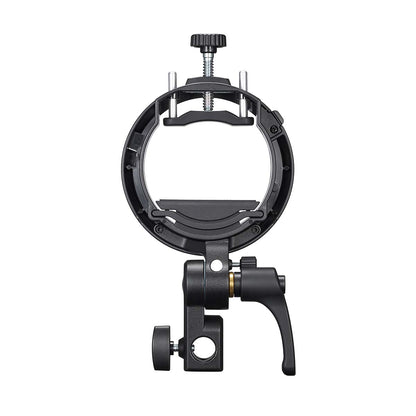 Godox S3ブラケット Bowens ボーエンズマウント 軽量 折り畳み 角度調整可能 AD100Pro AD300Pro V100 V860III対応