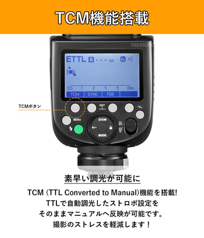Godox TT685IIS TT685II-S SONY ソニー対応 GN60 TTL HSS 1/8000s TCM ストロボ スピードライト