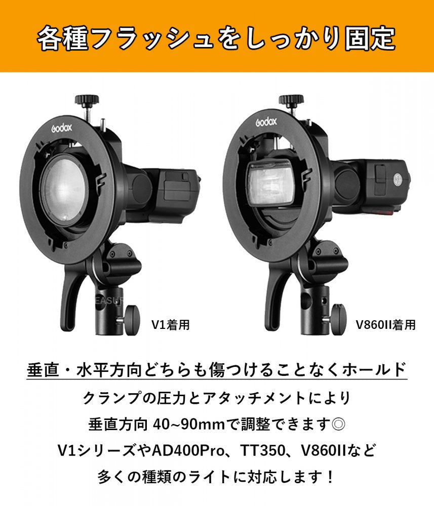 国内正規代理店] Godox S2ブラケット Bowens ボーエンズマウント